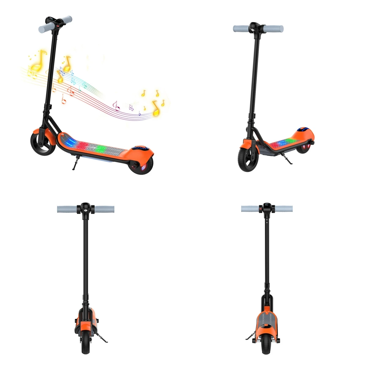 New product big two wheels  110w 24v electric scooter for kids and teenagers