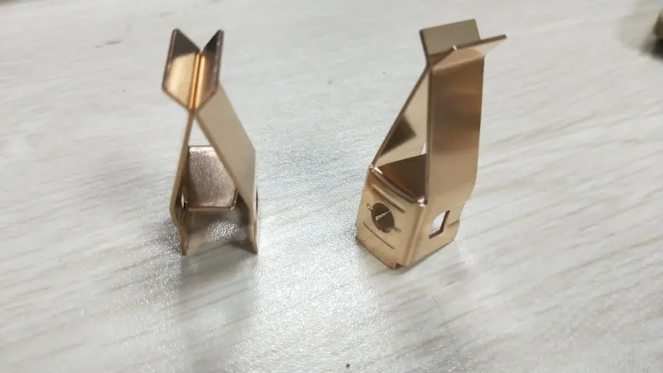 Customized Battery Connector  Battery contact sheet   nickel plated electrical contact springs