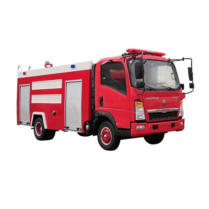 Китайский производитель, оптовая продажа, дешевая новая мини-лестница howo, пожарная машина США