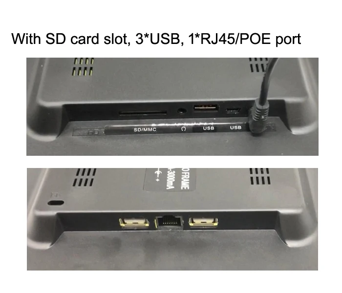 Настенное крепление 17 дюймов Poe Rj45 Android 3g 4g планшетный ПК 3 со слотом для