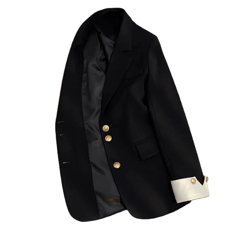 Premium Quality Korean Edition Casual Western Small Suit Coat Spring Autumn New Design for Women