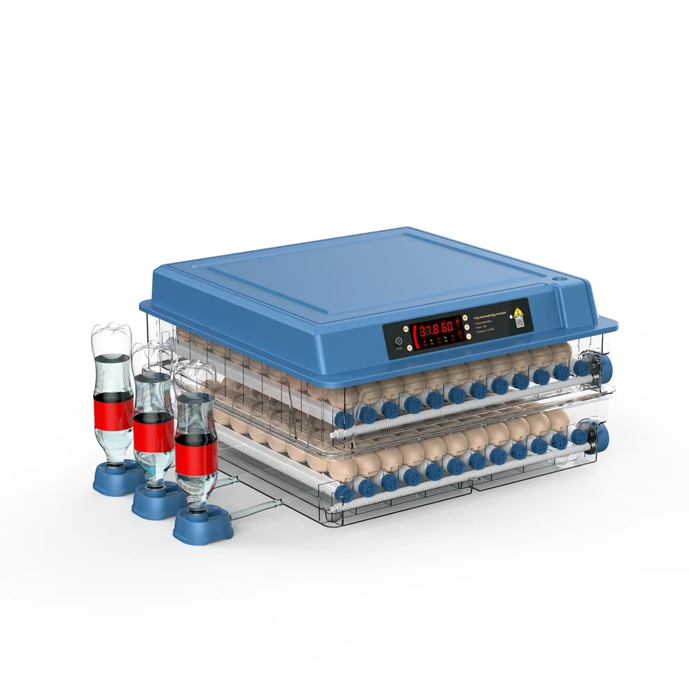 Dual Dower supply automatic 300 eggs Quail Egg Incubator 200 eggs mini incubator