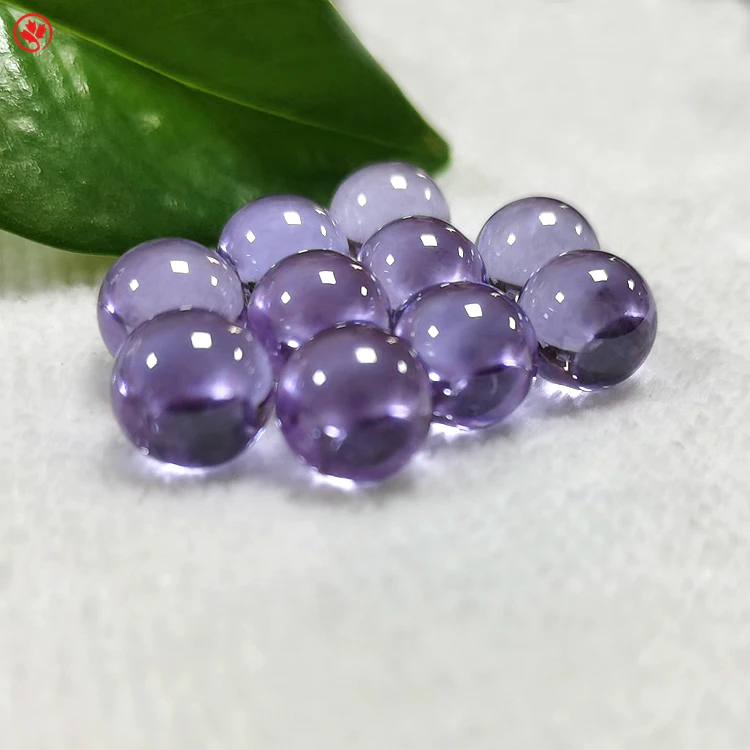 
CZ Ball Beads 1.0 Mm Perforated String Beads Beads Stone Spot Wholesale High Quality AAA 8.0mm Yellow 