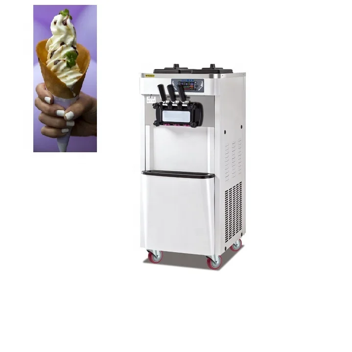 26L per hour  large production high overrun commercial soft ice cream machine/batch freezer/gelato machine with CE ETL