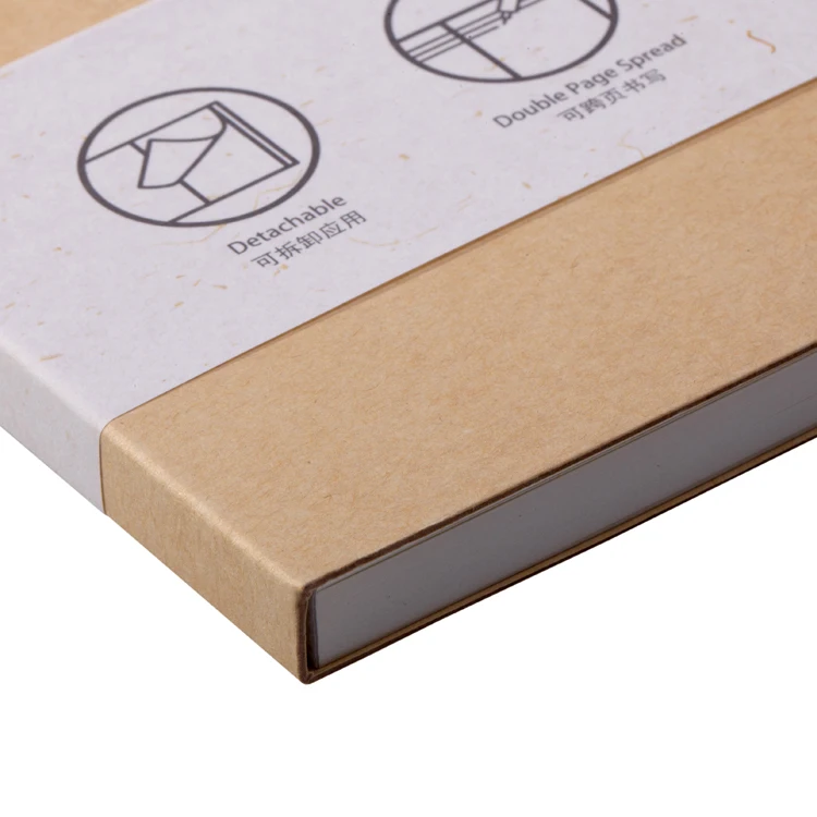 Notebook Manufacturer Custom Perfect Binding Bamboo Cover School Supplies Blank Notebook Diary