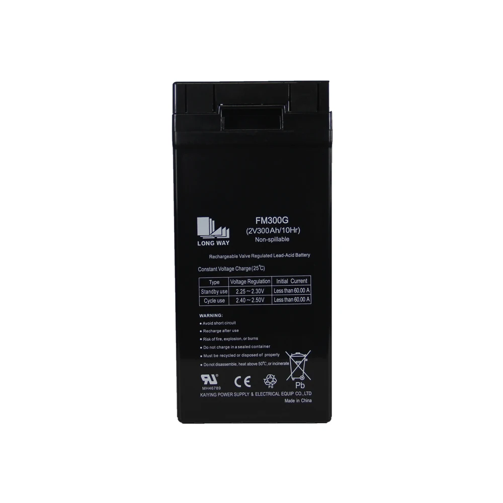 Свинцовая кислота 2V300Ah FM300G электрическая система солнечной системы батареи для OEM