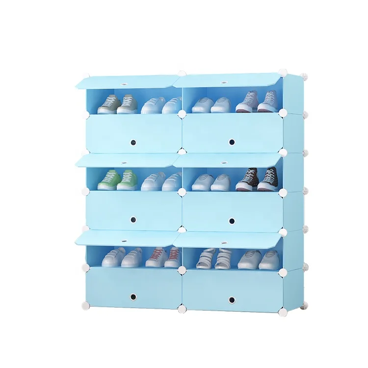 customized particle board round rotating shoe rack cabinet
