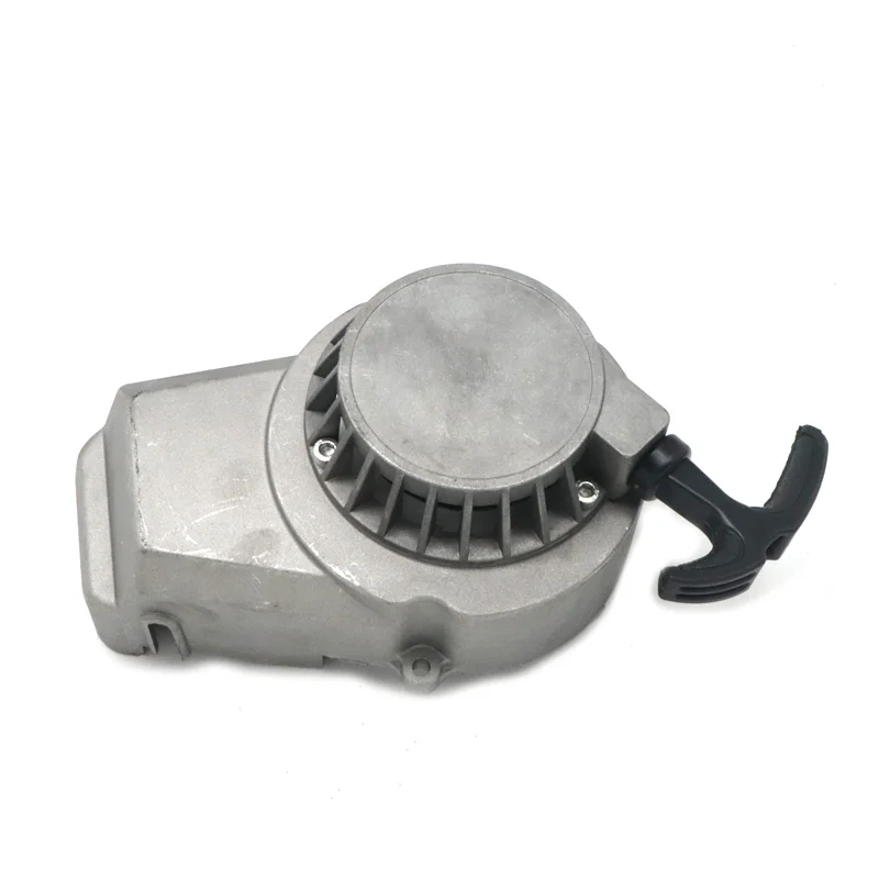 47 49 50CC Mini ATV Scooter Pocket Dirt Bike Alloy sliver pull start engine 2 stroke