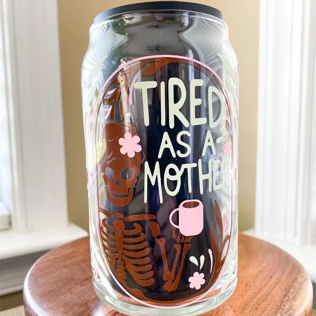 12oz 16oz 25oz heat press machine DIY blanks sublimation clear pint beer can glass tumbler with bamboo lid and straw