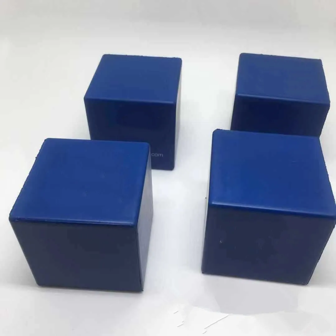 Promotional Personalized LOGO PU Foam Stress Relief Cube Ball Anti Stress Cube