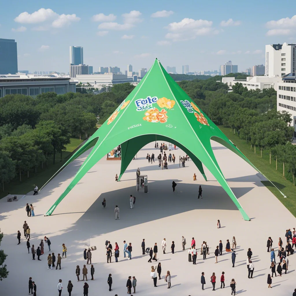 FEAMONT Звездный навес паук палатка для большого события или фестиваля