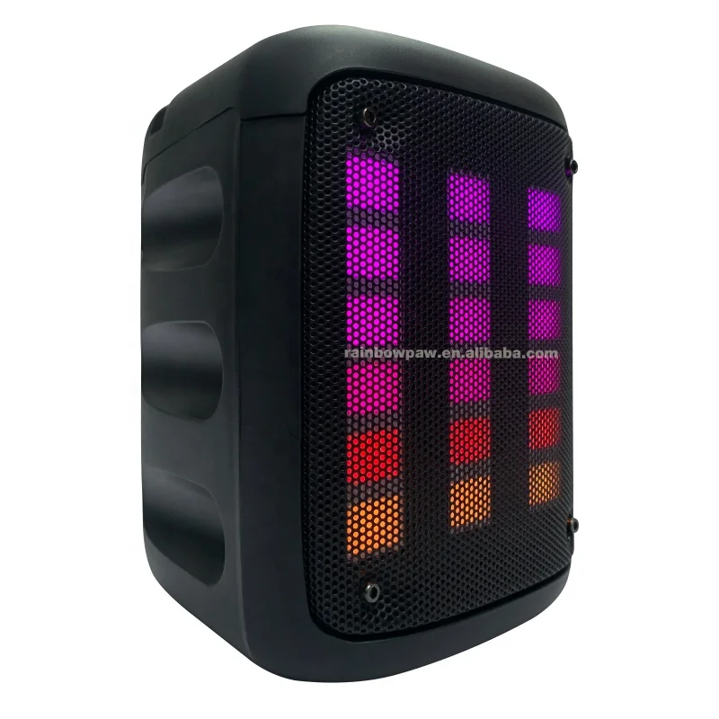 Best quality kts bt 5.0 speaker kts-1897 professional portable outdoor wireless 3 inch mini design speaker with rgb party light