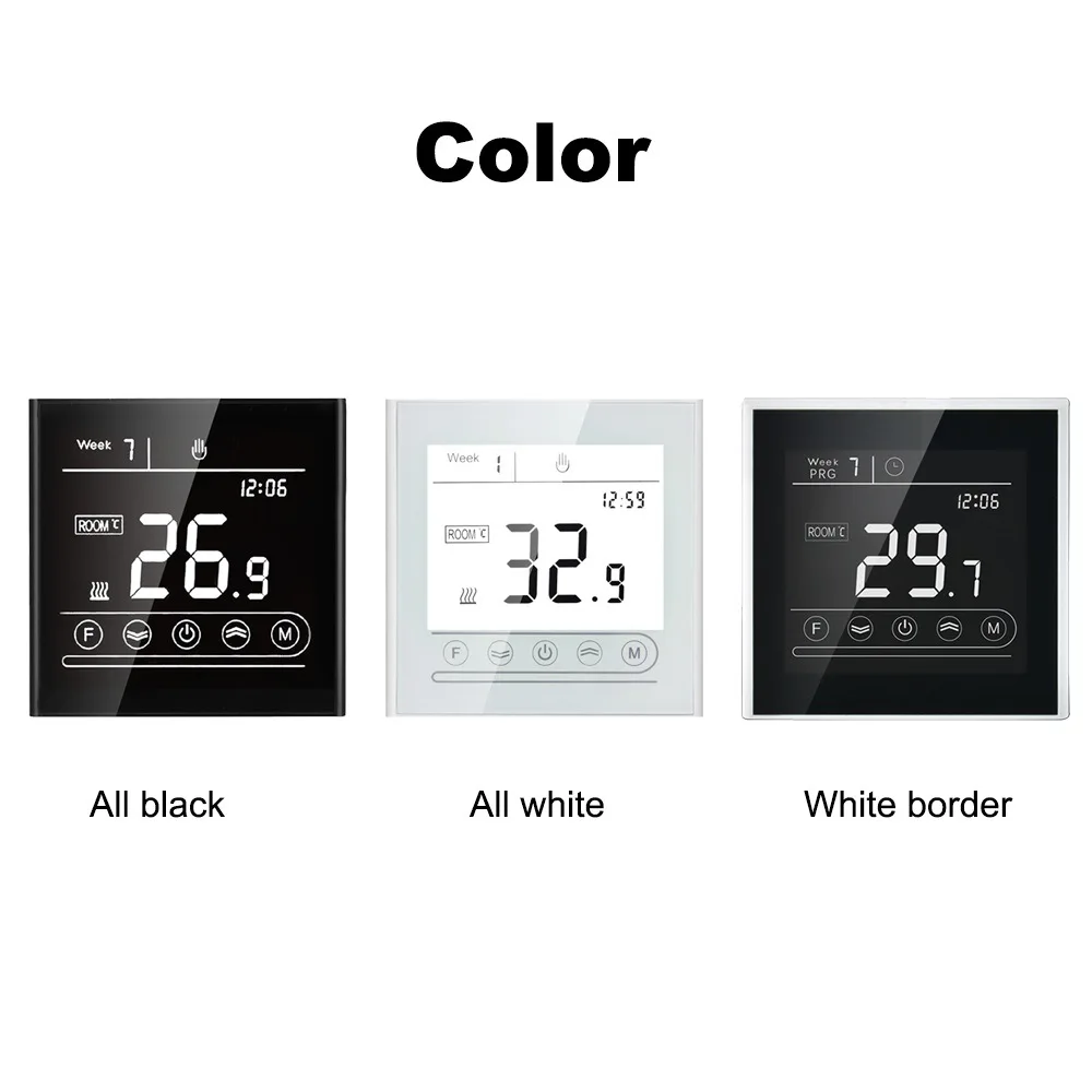 Electric Water Gas Boiler Floor Heating Temperature Controller Thermostat with Voice Control