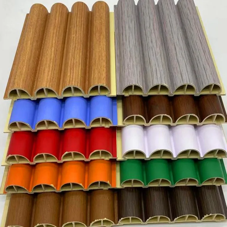 Factory Price Wpc Wood Interior Decoration Fluted Great Wall Panels Decorative Wood Alternative Wpc Wall Panel