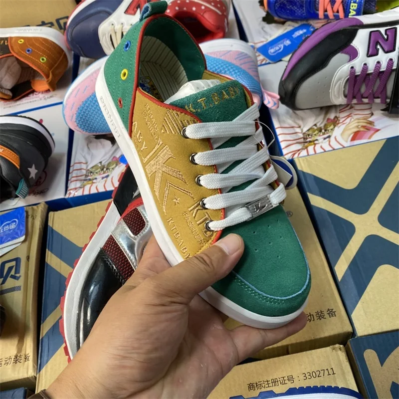 Children Shoes Girls and boys  trendy Shoes Sneakers Casual school used children Shoes stock