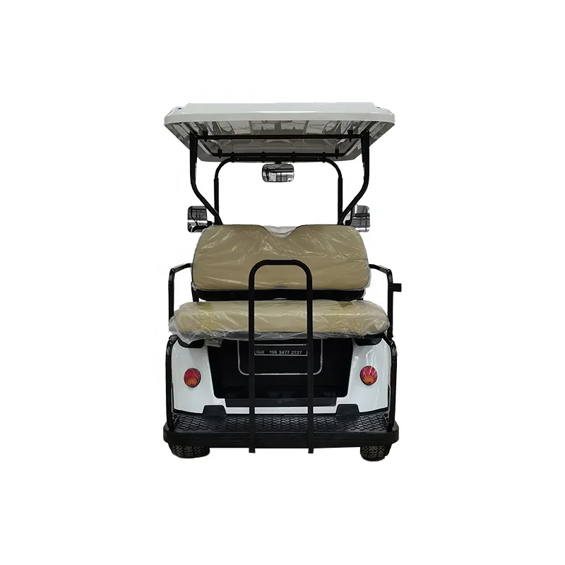 Hot sale of high quality 4 seater raised unit golf carts Lead acid batteries Custom made durable golf carts