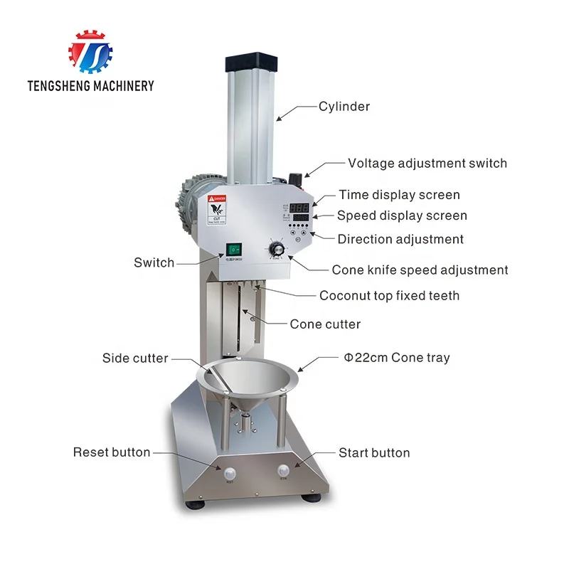 Hot Sale High-efficiency Commercial Coconut Peeling Machine for Catering