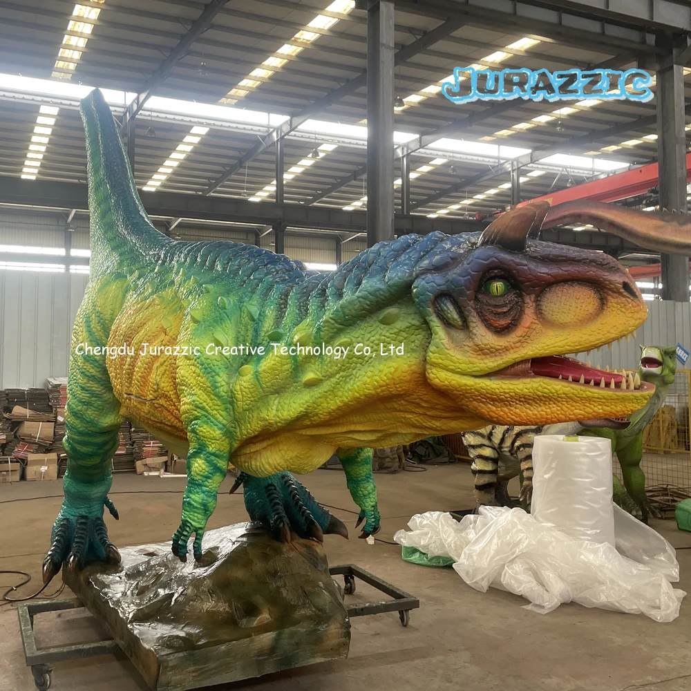 3D Animatronic Dinosaur Customized Custom Made Customizable Handmade Realistic Professional Animated Artificial Dinosaur Replica