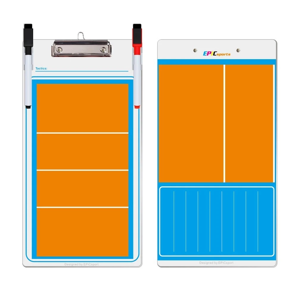  Dry Erase Baseball Basketball Coaches Clipboard Hockey Marker Board for