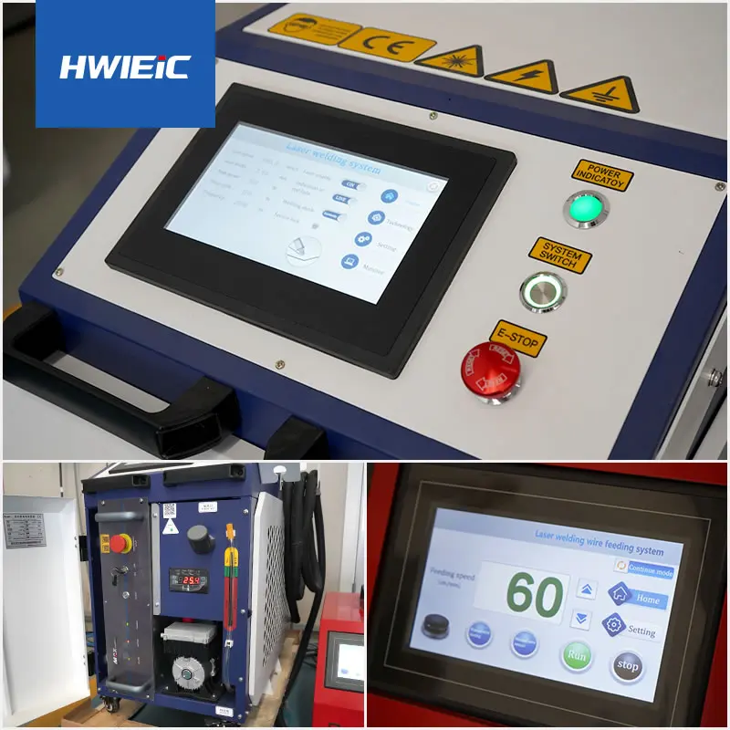 inspur fiber laser welding machine mini handheld laser welder for metal stainless steel aluminum 1000w 2000w 3000w