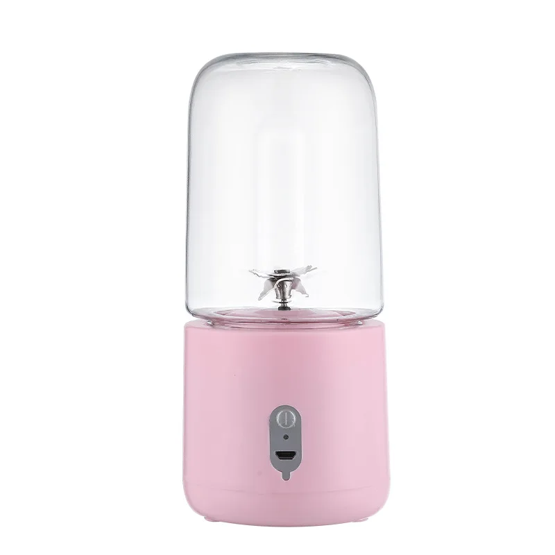 Wholesaler High Quality Rechargeable 6 Blades Mini Usb Charging Electric Power Battery Portable Blender Juicer