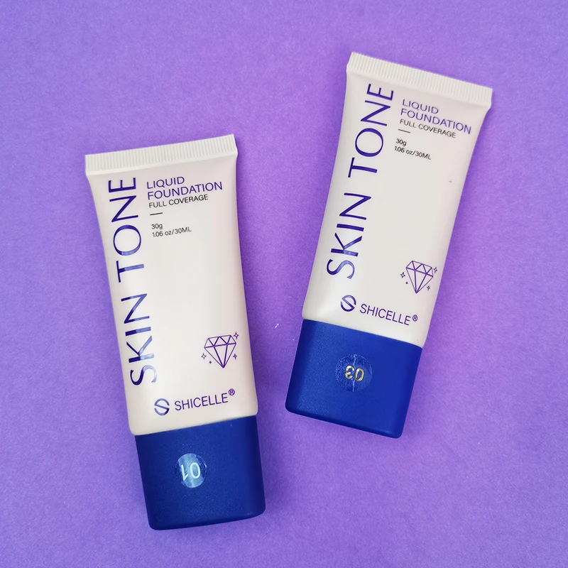 SHICELLE Waterproof makeup  liquid control oil foundation moisturizing natural concealer