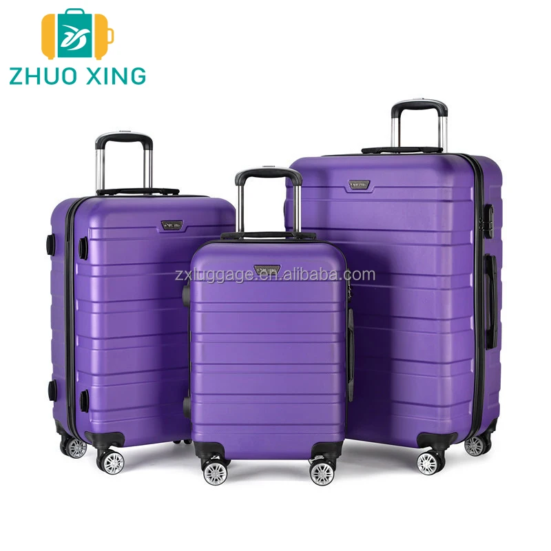 20/24/28inch sells well 4 wheels abs trolley bag luggage sets 3 piece