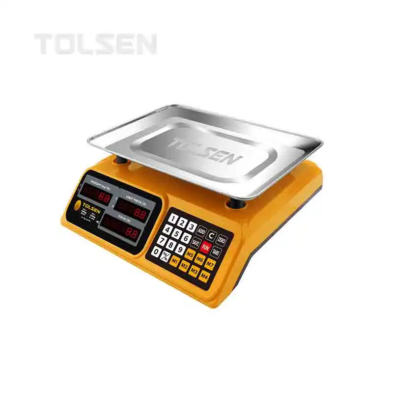 TOLSEN 35197 CE электронная цифровая Коммерческая шкала цен