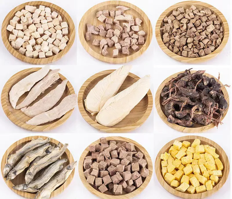 High Quality Chicken Liver Cubes Freeze-dried Snack Dog Freeze Dried Pet Food