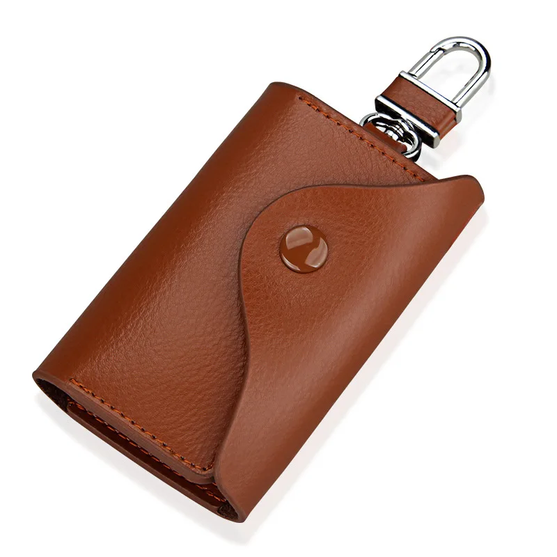 New Gifts Cheap Key Holder Wallet Genuine Leather Key Holder Bag For Multiple Keys Leather keychain
