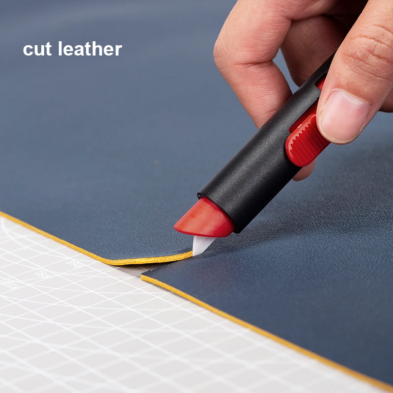 Carving Knife Cut wallpaper Cardboard  Express Unpacking Envelop Paper Cutting Retractable Safety Courier Box Cutter Knives