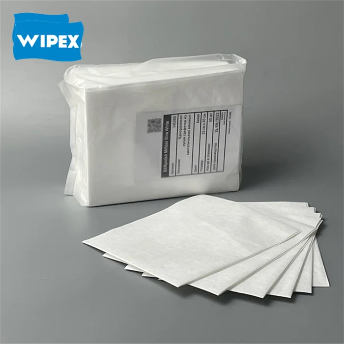 Nonwoven Microfiber Car Polish Cleaning Cloth Lint Free Industrial Wipes Cleanroom Wipes Laboratory Microfiber Wipes
