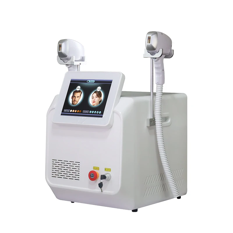 OEM ODM Ice Titanium Diode Permanent Pain Free Hair Removal 755 808 1064nm Diode Skin Rejuvenation Hair Removal Machine