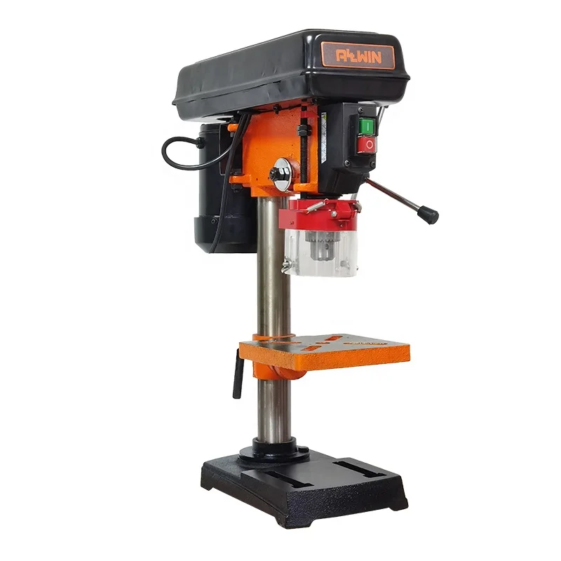 Allwin hot sale 350W powerful woodworking benchtop drill press workshop cross laser drill press