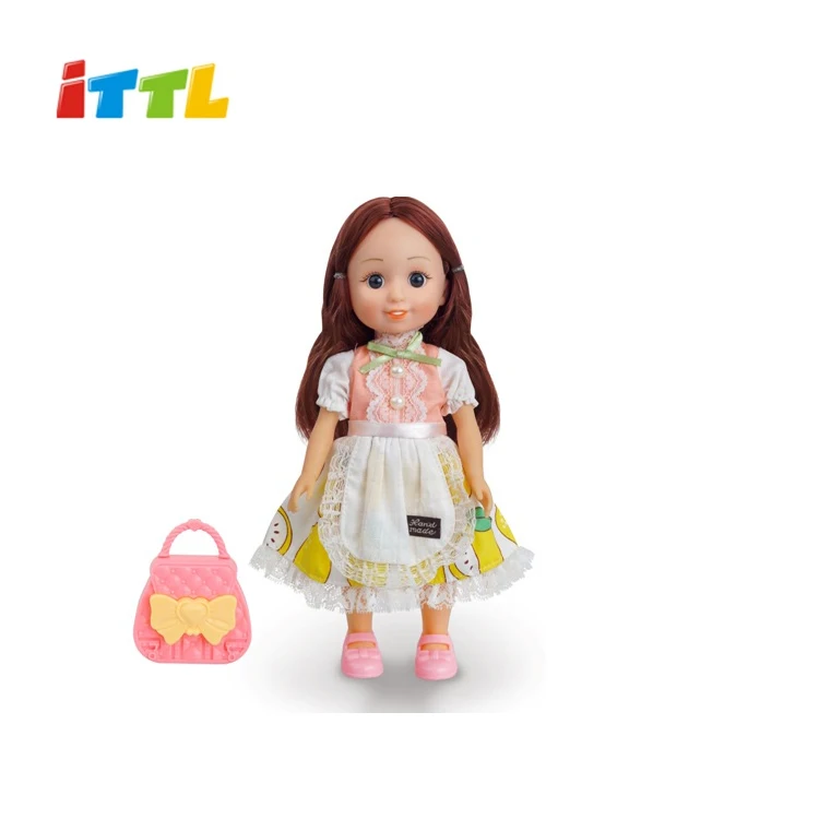 11.5  inch ready doll fashion baby  doll take away carrying doll toys with cloth set