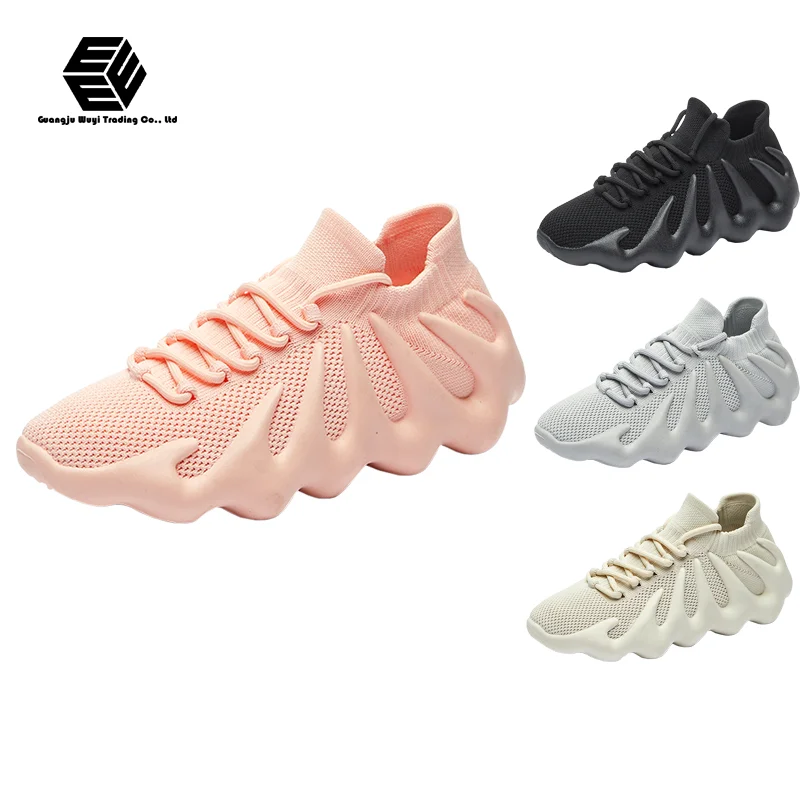 Оптовая продажа Новое поступление Брендовая обувь volcano yeezy 450 розовые кроссовки для