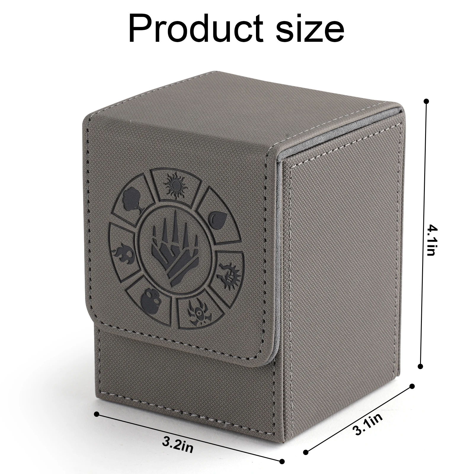 Wholesale Custom Game MTG Sports TCG Playing Trading Card PU Leather Deck Box game card box leather