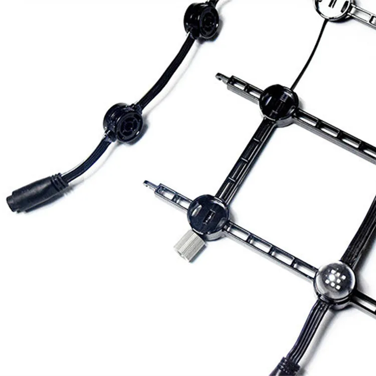 Large pixel pitch P200 easy and quick installation durable rolled up and curved mesh led display flexible led display