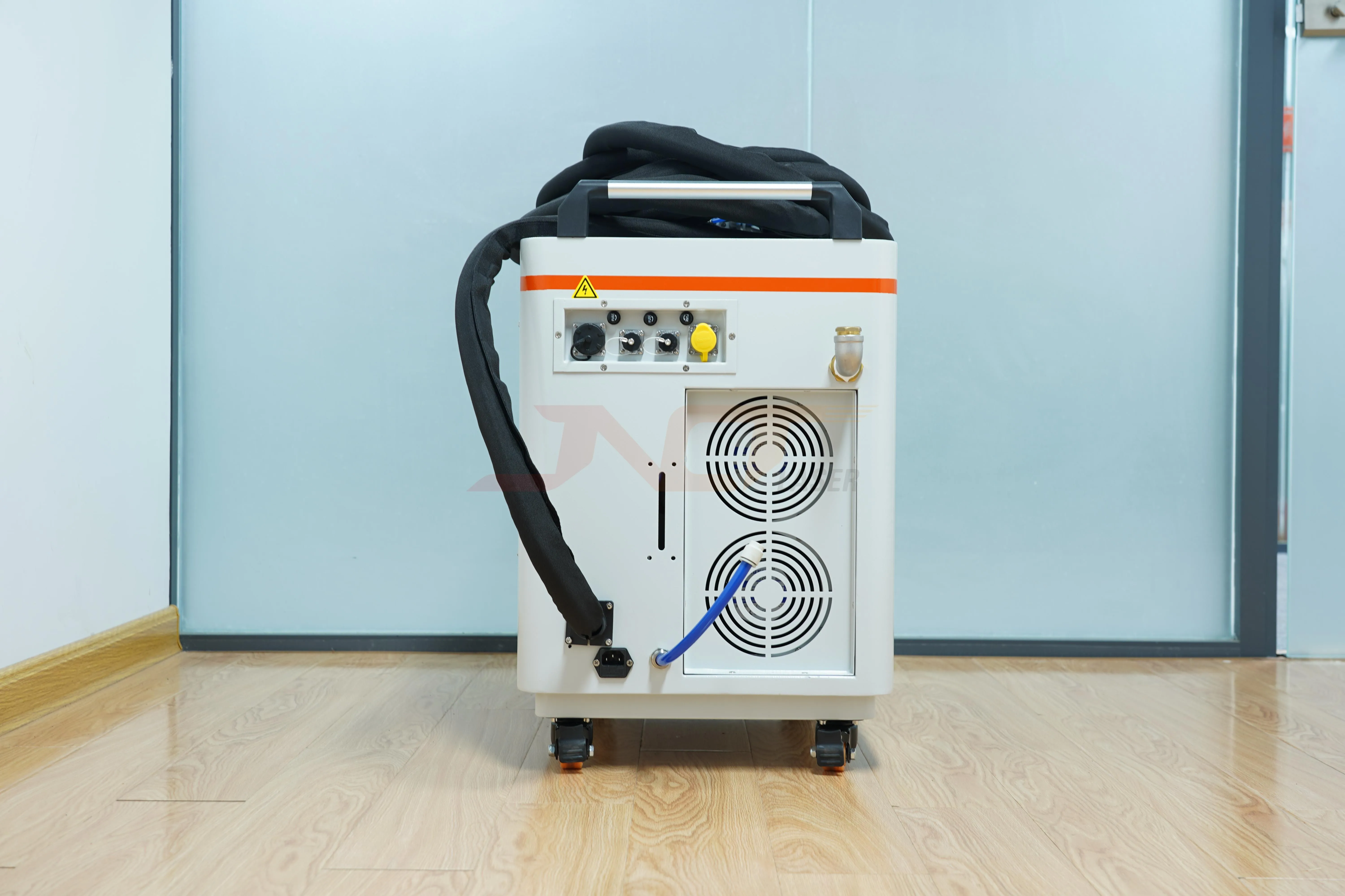 water cooling 300w portable handheld laser cleaning machine for rust removal laser cleaner for metal oxide paint from stone