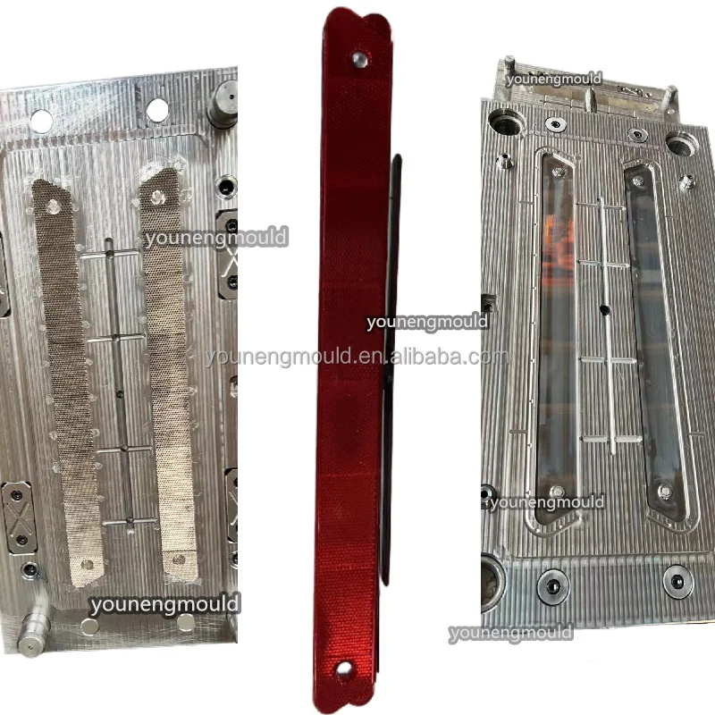 taizhou Car Rear Bumper PMMA Reflector Injection Mold Automotive Reflective Light Plastic Mould