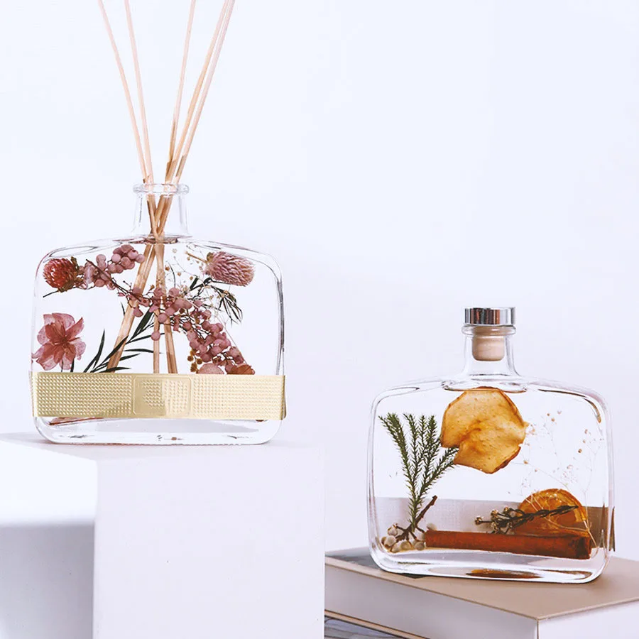 Amos Lavender luxury aroma reed diffuser bottle with stick and box 100ml wholesale essential fragrance oil aromatherapy