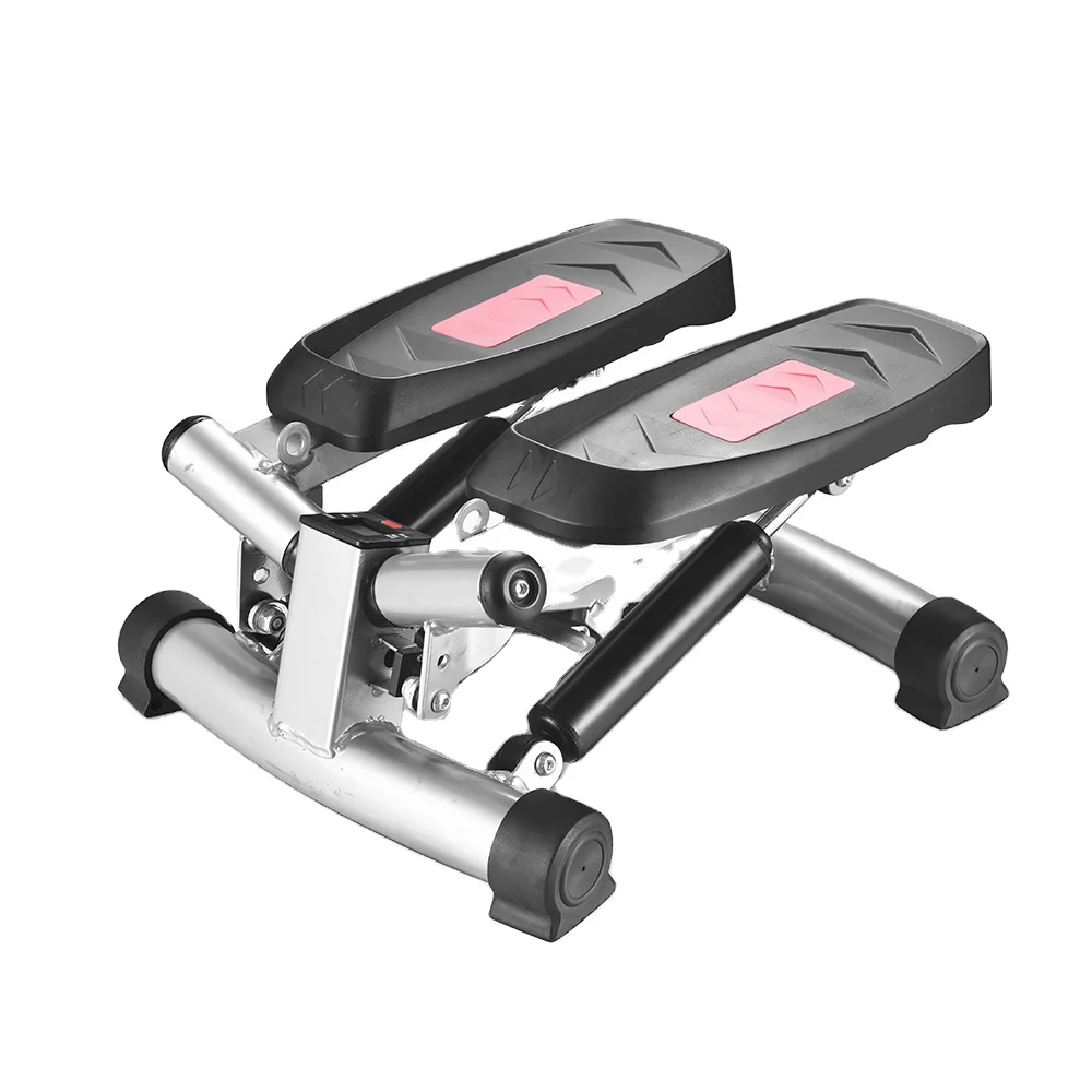 Wholesale Stationary Fitness Foot Pedal Exerciser Under Desk Mini Cycling With Handle Leg Twist Pedal Fitness Trainer