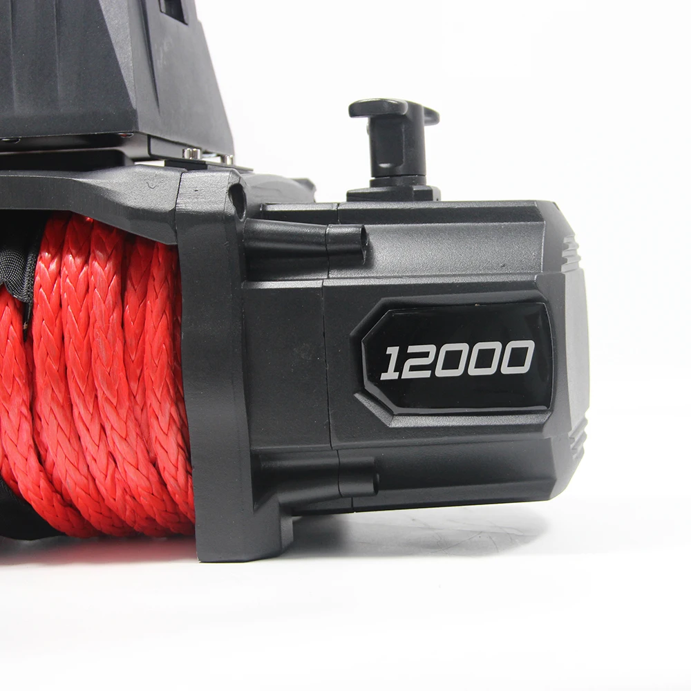 DAO 12v 5000kg -10 ton electric trailer and off road winch pull cable winch 4x4 12v for sale