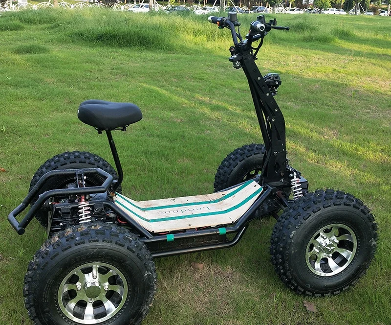 New Electric ATV Dune Buggy 6000W Electric Quad Bike Four Wheel Driving Li-ion 60V/60A high quality lithium battery