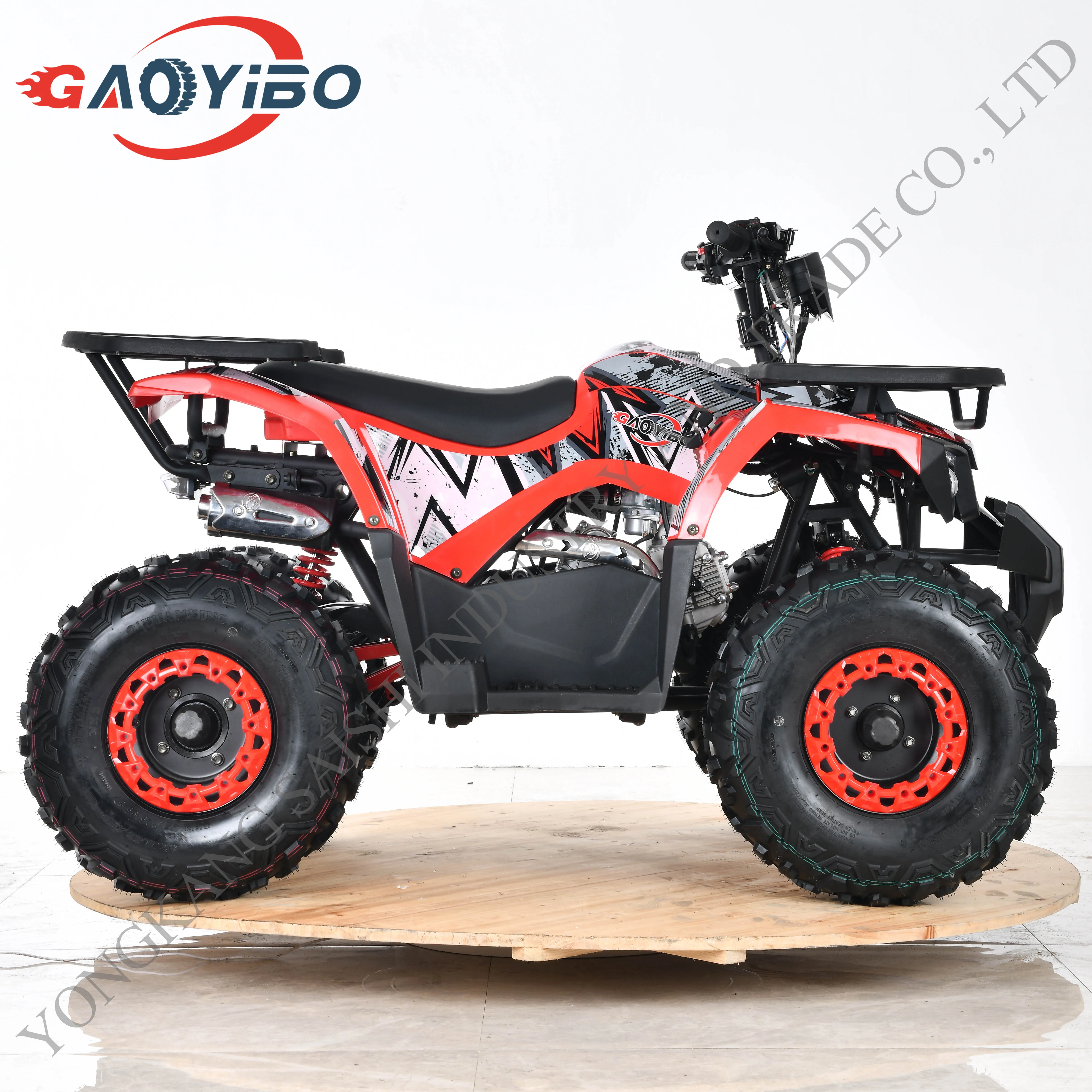 Adult ATV  125cc Quad Bikes Chain Drive 4 Wheel ATV for Sale