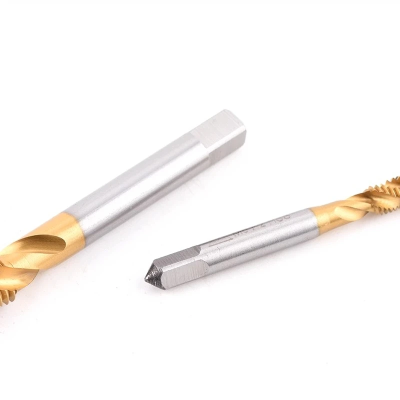 HSS Spiral Flute groove screw Tap Tin TICN Coating Thread Containing cobalt Machine Tap HSS-E