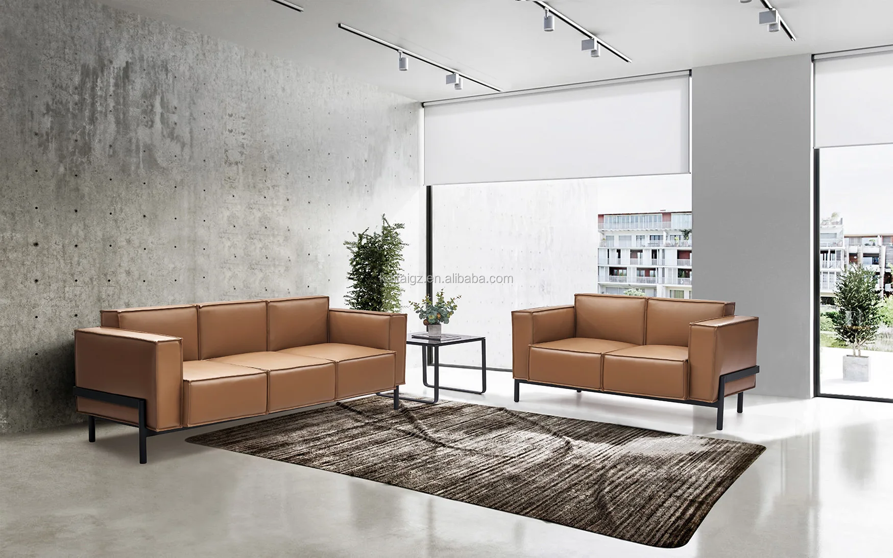 K8508 Chinese hot sale office sofa set design office reception sofa