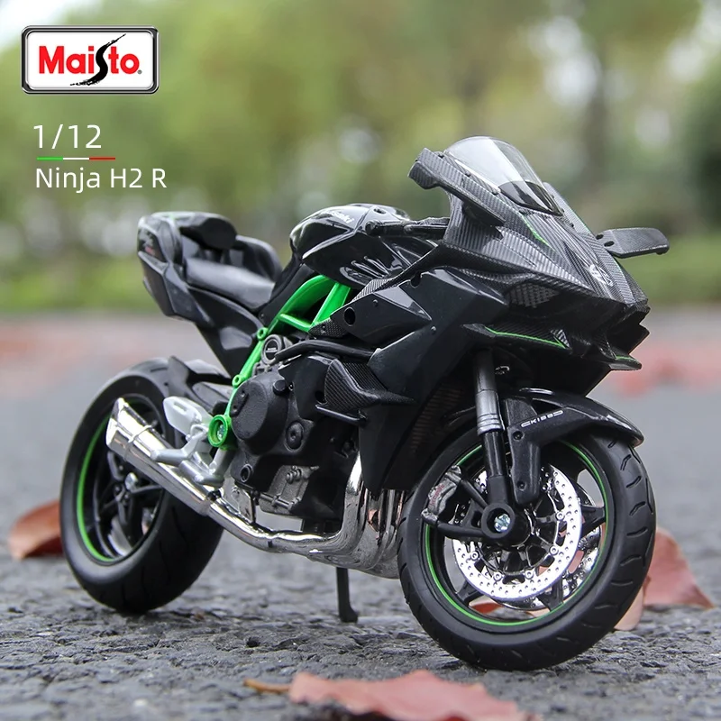 Maisto 1:12 Kawasaki Ninja H2 R мотоцикл H2r модель статического литого автомобиля коллекционные хобби мото игрушка Подарки