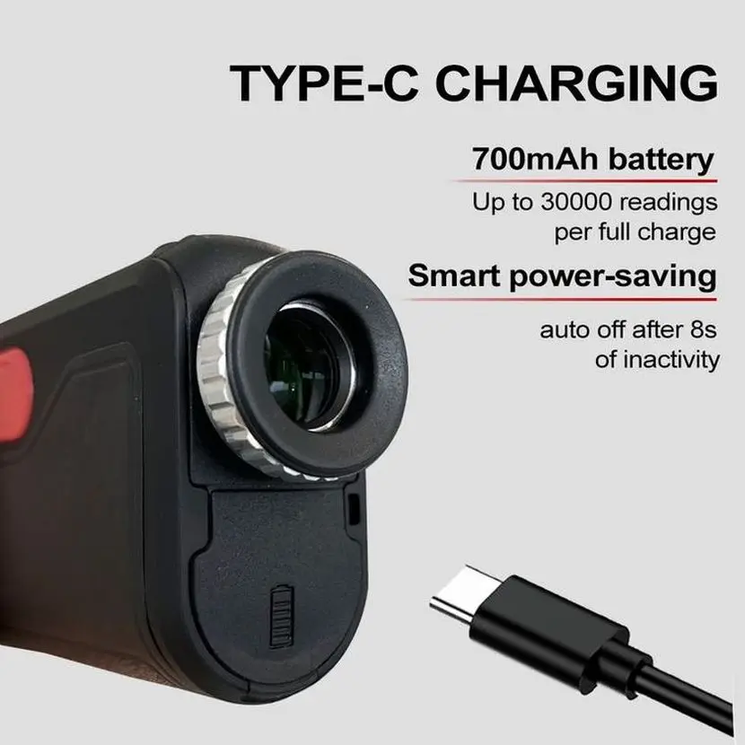 USB-C источник питания дальномер 1000 ярдов
