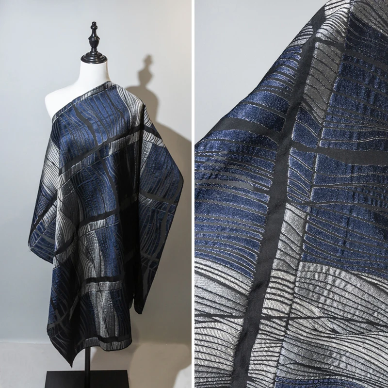 KEER China Factory TBSG845N Luxury Brocade Handmade Custom Woven Home Textile Jacquard Jersey Fabric